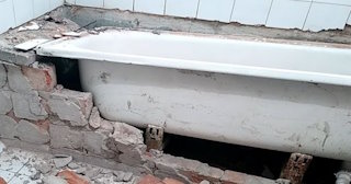 Демонтаж ванной комнаты в Орле - стоимость работ от 845 руб. | Сварной-Орл